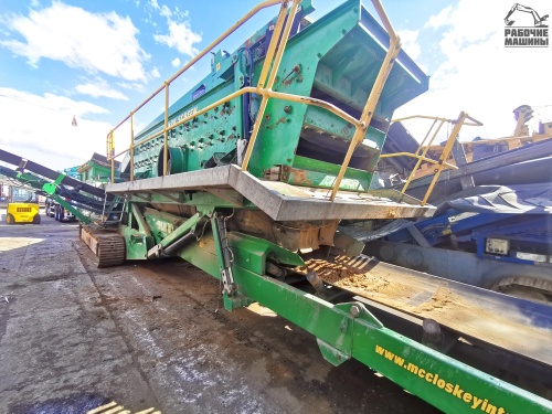 МОБИЛЬНЫЙ ГРОХОТ McCloskey S190 TRIPLE DECK TRACK купить в компании Рабочие Машины