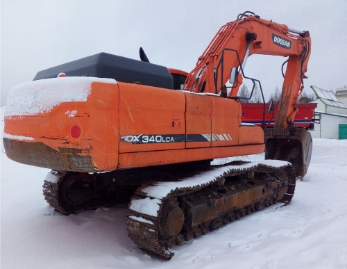 Гусеничный экскаватор DOOSAN / DAEWOO DX340LC 2013 г/в купить в компании Рабочие Машины