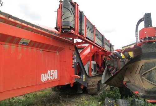 МОБИЛЬНЫЙ ГРОХОТ SANDVIK QA 450 купить в компании Рабочие Машины