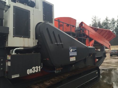 Конусная дробилка SANDVIK QH331 2013 года купить в компании Рабочие Машины
