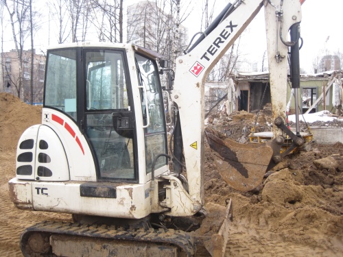 миниэкскаватор Terex  ТС35 купить в компании Рабочие Машины