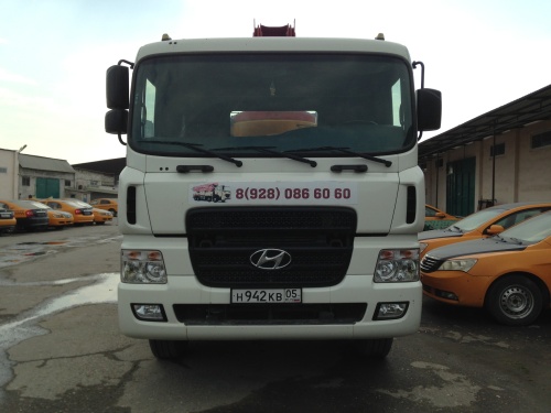 Автобетононасос HYUNDAI TRAGO купить в компании Рабочие Машины