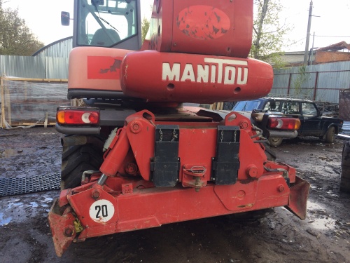 Телескопический погрузчик MANITOU MRT1850 2006 гв купить в компании Рабочие Машины