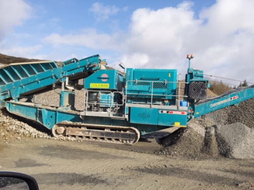 Конусная дробилка Terex Pegson Maxtrak 1000 купить в компании Рабочие Машины