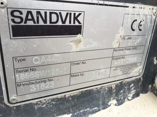 Грохот SANDVIK QA440 (Extec S-6) 2012 г купить в компании Рабочие Машины