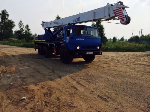 Автокран камаз установка Liebherr MTA200 купить в компании Рабочие Машины