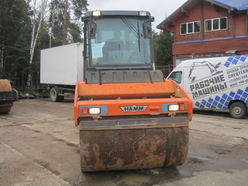 Каток (Гладковальцовый) HAMM HD 110 купить в компании Рабочие Машины