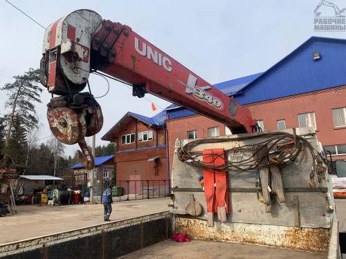 КМУ UNIC 340 на базе ISUZU FORWARD купить в компании Рабочие Машины
