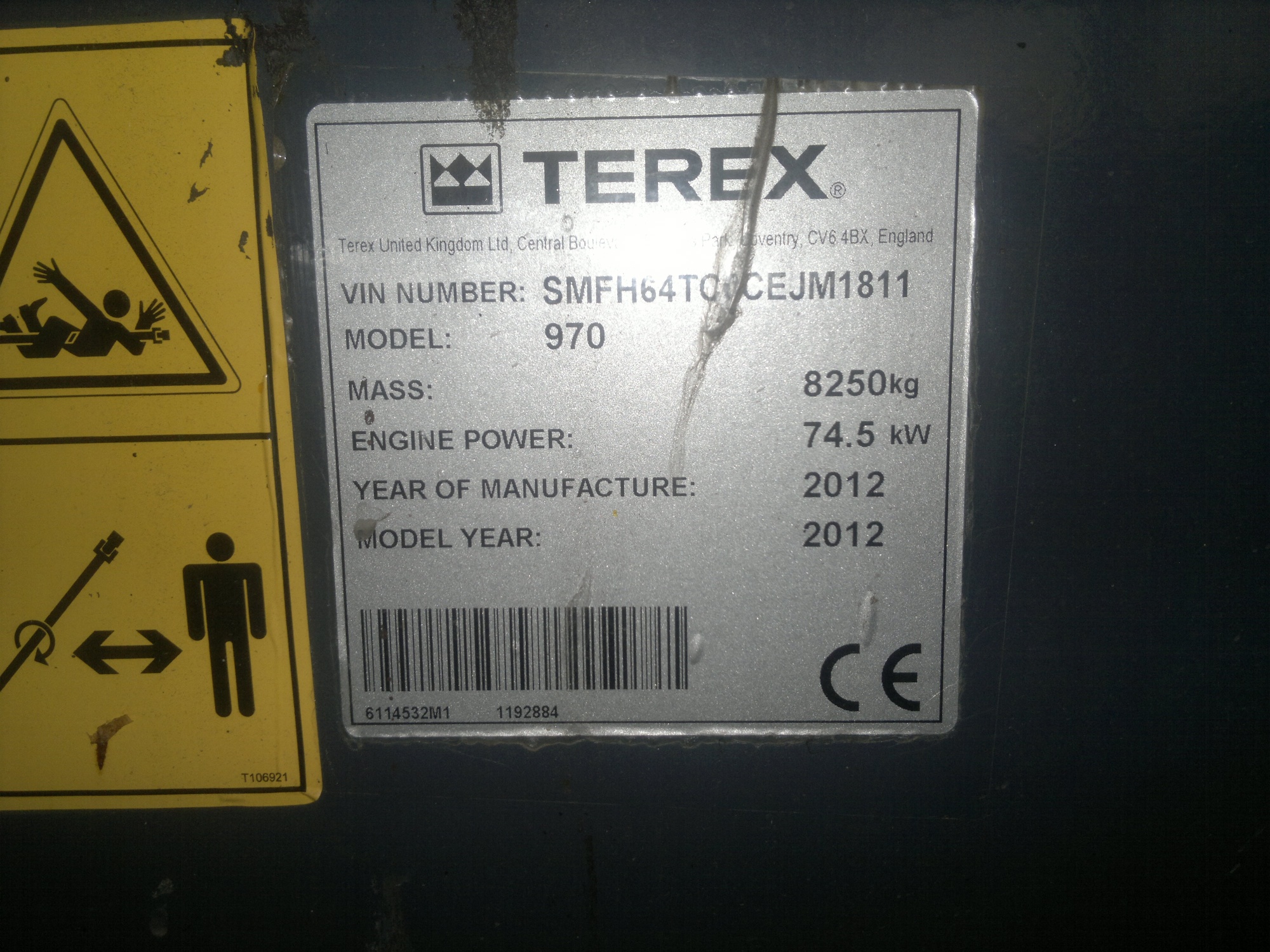 экскаватор-погрузчик TEREX 970 купить в компании Рабочие Машины