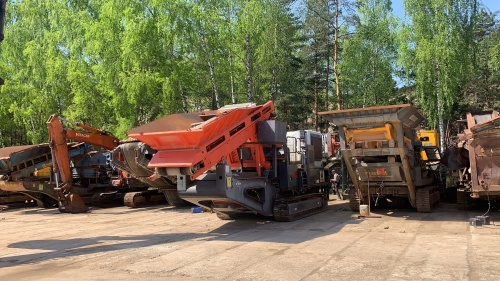 Конусная дробилка Sandvik 331 купить в компании Рабочие Машины