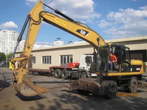 Колесный экскаватор CATERPILLAR M318D купить в компании Рабочие Машины