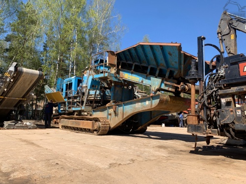 Конусная дробилка TEREX-PEGSON 1000 MXT купить в компании Рабочие Машины