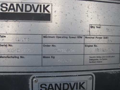 Щековая дробилка SANDVIK QJ330 (Fintec F1107) купить в компании Рабочие Машины