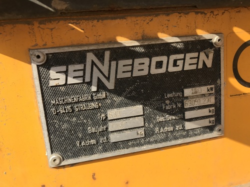 Кран пневмоколесный Sennebogen 630 2007г купить в компании Рабочие Машины