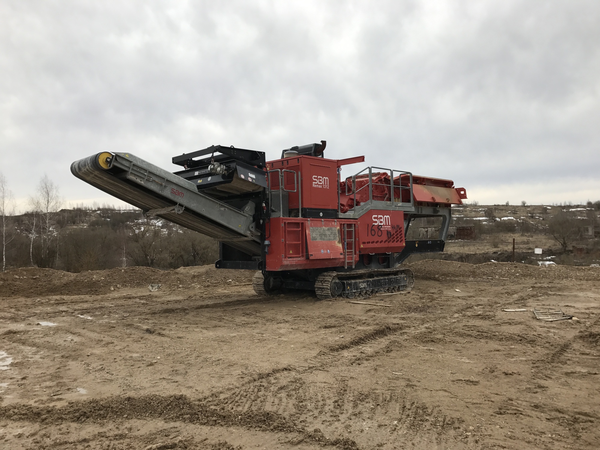 Роторная дробильная установкаSBM REMAX 1312 2012 гв купить в компании Рабочие Машины