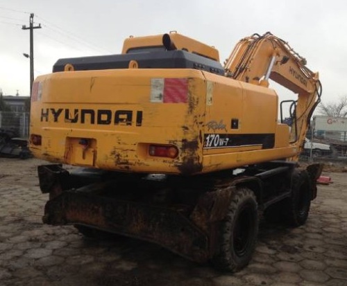 Колесный экскаватор Hyundai 170W-7 купить в компании Рабочие Машины