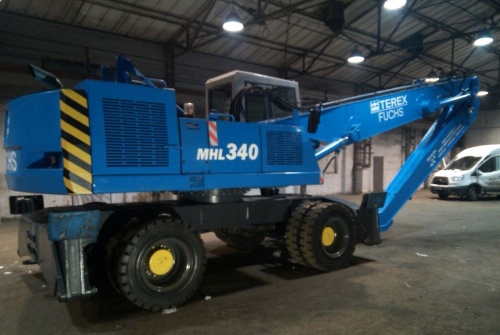 Перегружатель TEREX - FUCHS MHL340 купить в компании Рабочие Машины
