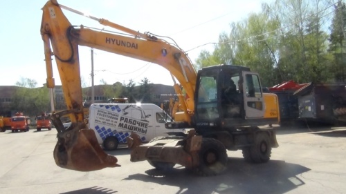 Колесный экскаватор HYUNDAI R 170W-7, 2011 купить в компании Рабочие Машины