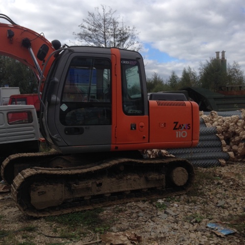 Гусеничный экскаватор HITACHI ZX 110 купить в компании Рабочие Машины