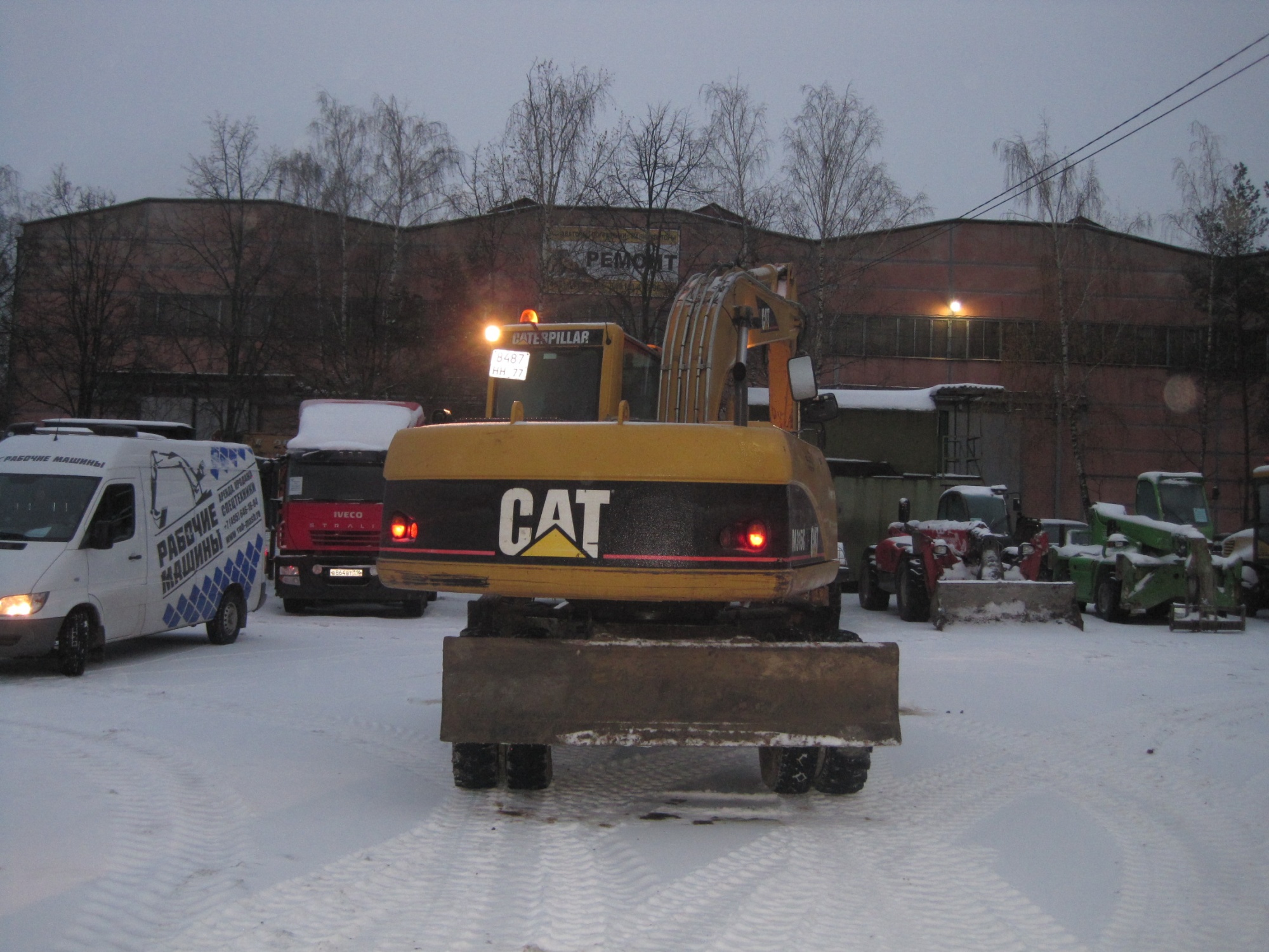 Колесный экскаватор CATERPILLAR M315C купить в компании Рабочие Машины