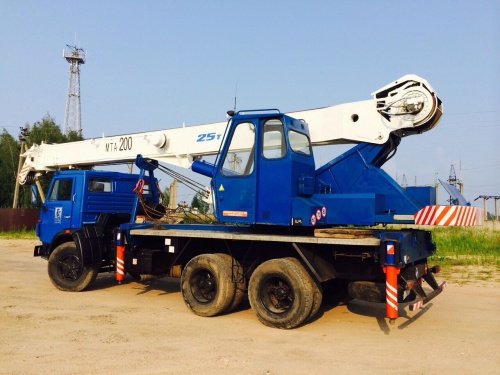 Автокран камаз установка Liebherr MTA200 купить в компании Рабочие Машины