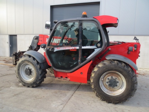 Телескопический погрузчик Manitou MT735-120LSU купить в компании Рабочие Машины