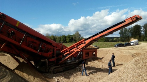 Грохот SANDVIK QA450 (Extec S-7) купить в компании Рабочие Машины