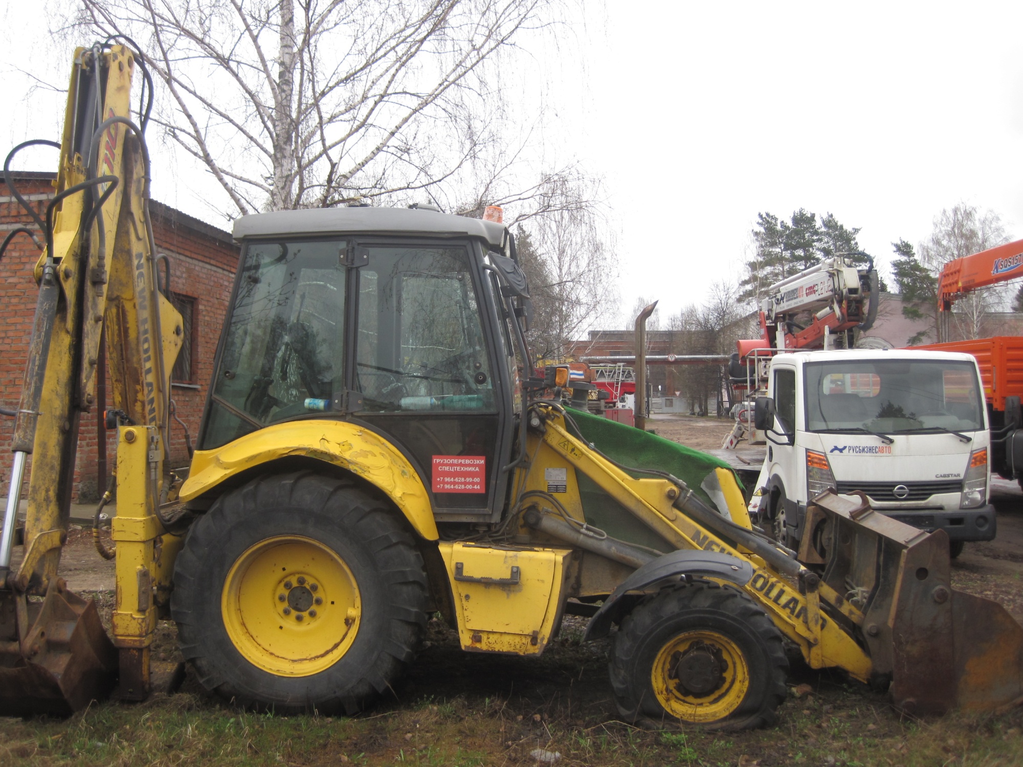Экскаватор-погрузчик NEW HOLLAND B110 купить в компании Рабочие Машины