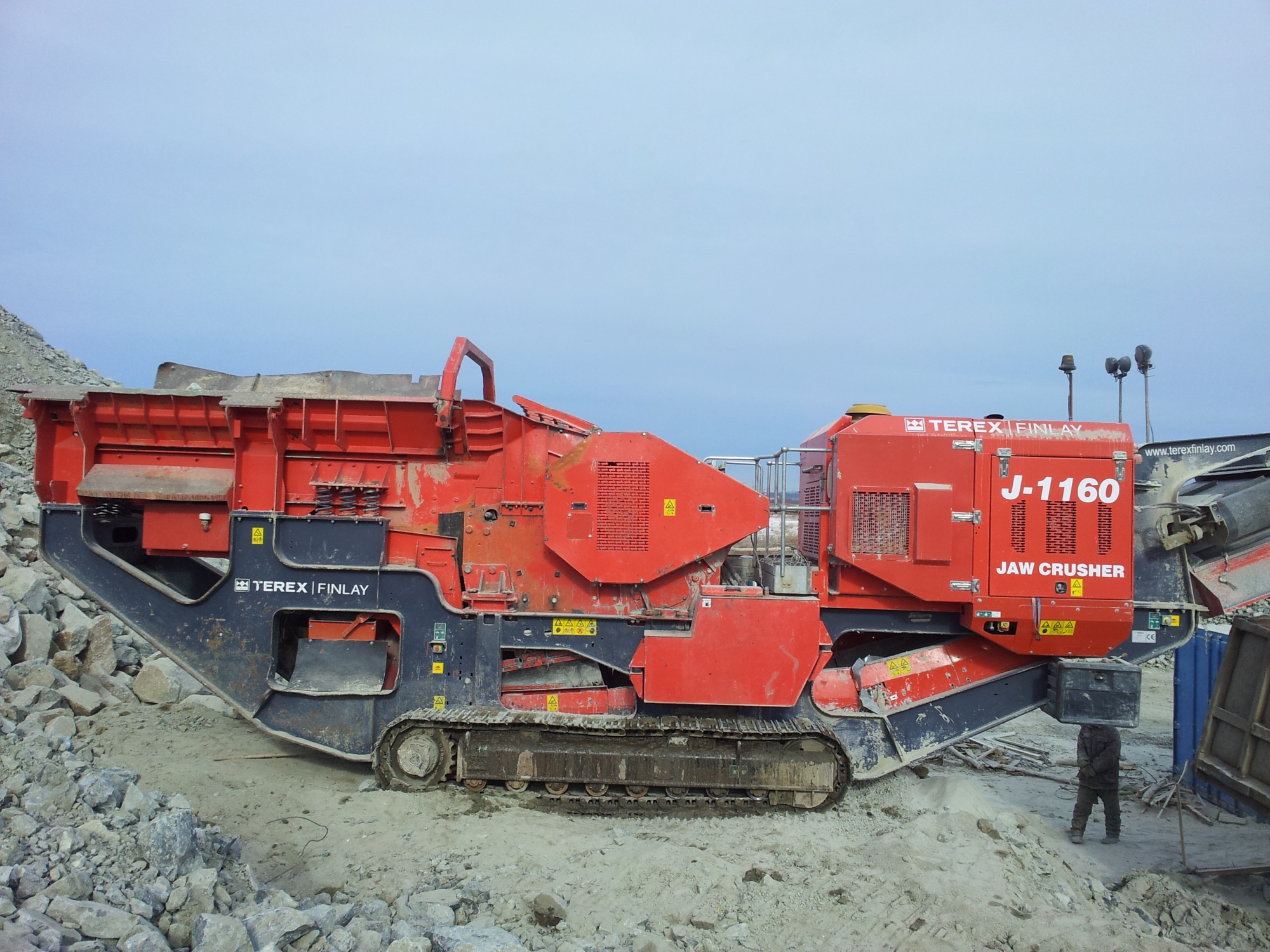 Щековая дробилка TEREX - FINLAY J-1160 2012 года купить в компании Рабочие Машины