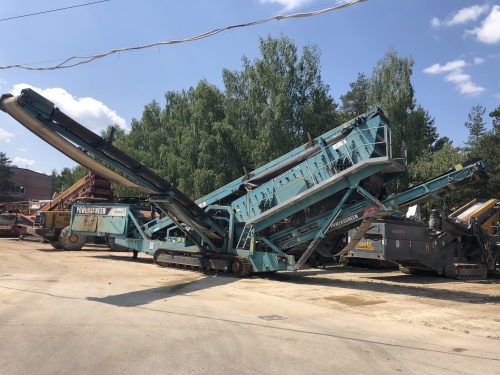 Грохот Powerscreen Chieftain 2100 track купить в компании Рабочие Машины