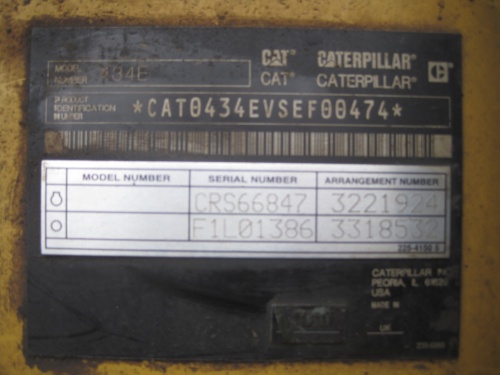 Экскаватор-погрузчик CATERPILLAR 434E купить в компании Рабочие Машины