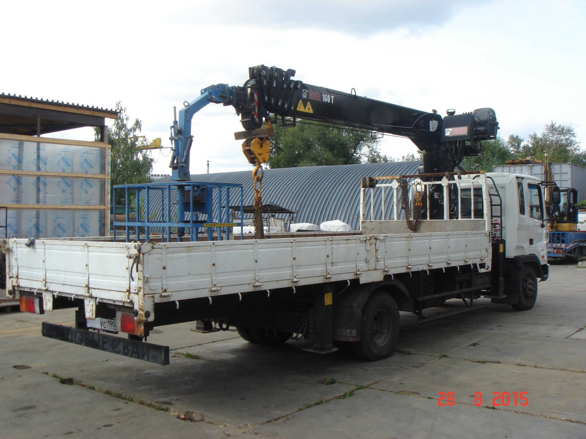 Манипулятор Huyndai GOLD HIAB 160T купить в компании Рабочие Машины