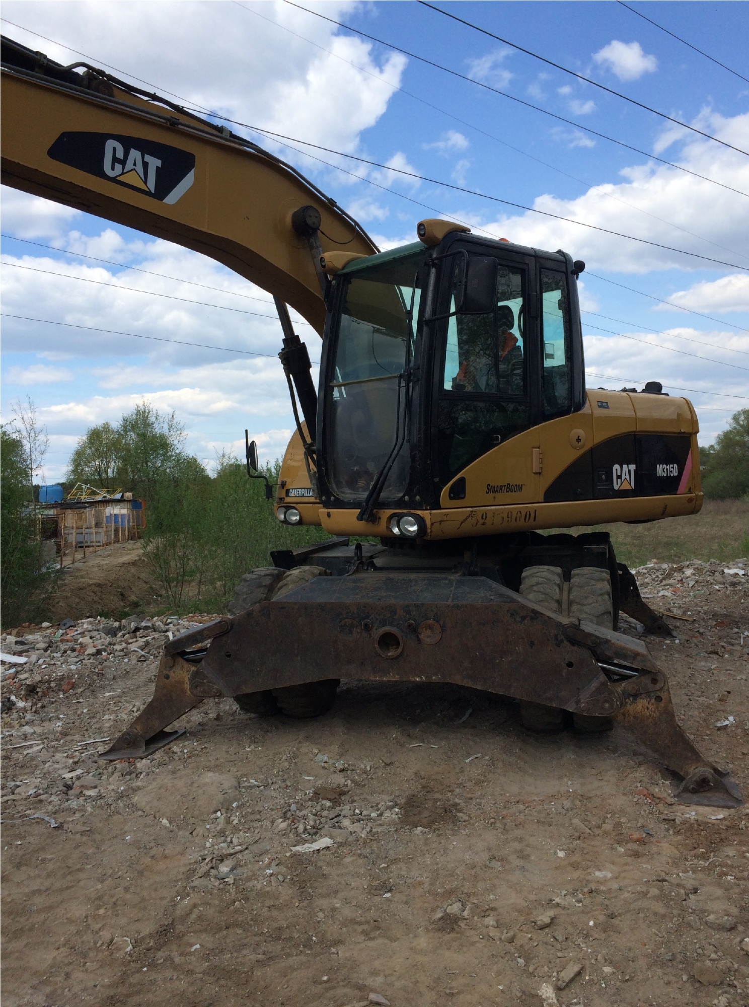 Колесный экскаватор CATERPILLAR M315D купить в компании Рабочие Машины