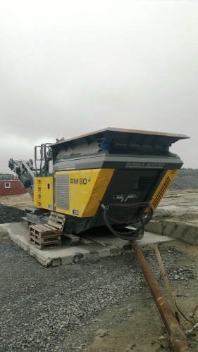 Роторная дробилка RUBBLE MASTER RM-80 2012 года купить в компании Рабочие Машины