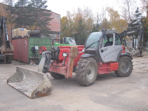 Телескопический погрузчик MANITOU MT 1840 купить в компании Рабочие Машины