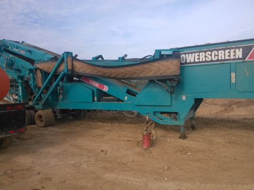 Грохот мобильный Powerscreen Chieftain 1400 купить в компании Рабочие Машины