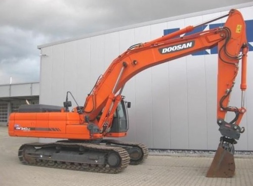 Экскаватор гусеничный Doosan DX340 NLC купить в компании Рабочие Машины