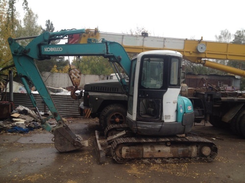 Мини - экскаватор гусеничный KOBELCO SK50SR-3 купить в компании Рабочие Машины