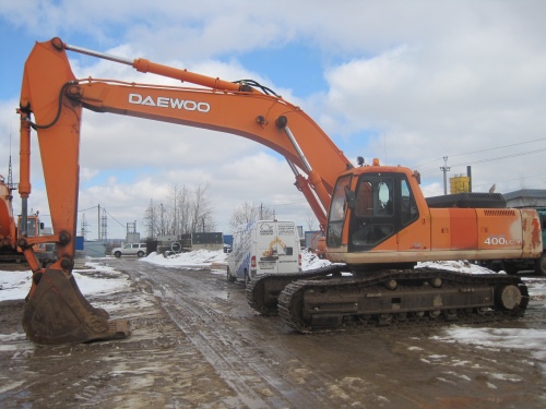 Гусеничный экскаватор DOOSAN / DAEWOO SOLAR 420LC-V 2001г купить в компании Рабочие Машины