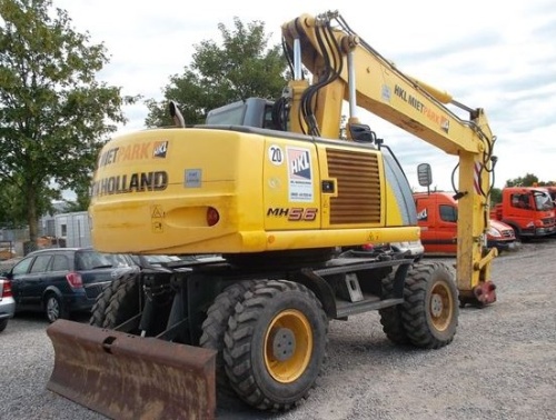 Колёсный экскаватор New Holland MH 5.6 купить в компании Рабочие Машины