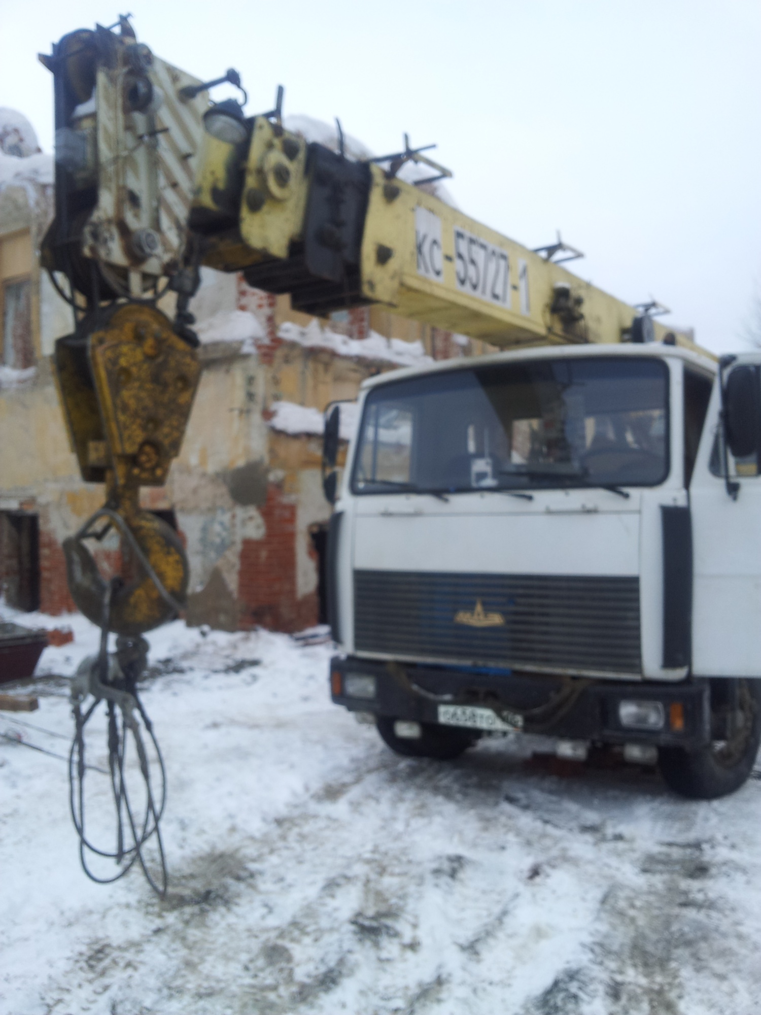 автокран Машека КС-55272-1 (на базе МАЗ) купить в компании Рабочие Машины
