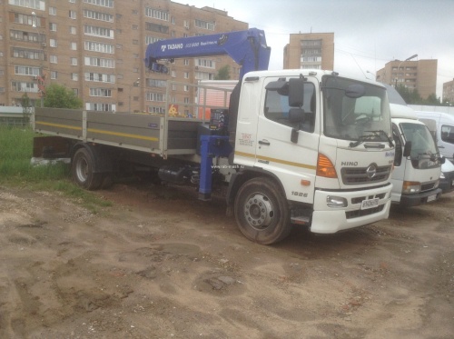 кран-манипулятор АСКМ-М А752 на шасси Hino 500 JPTA купить в компании Рабочие Машины