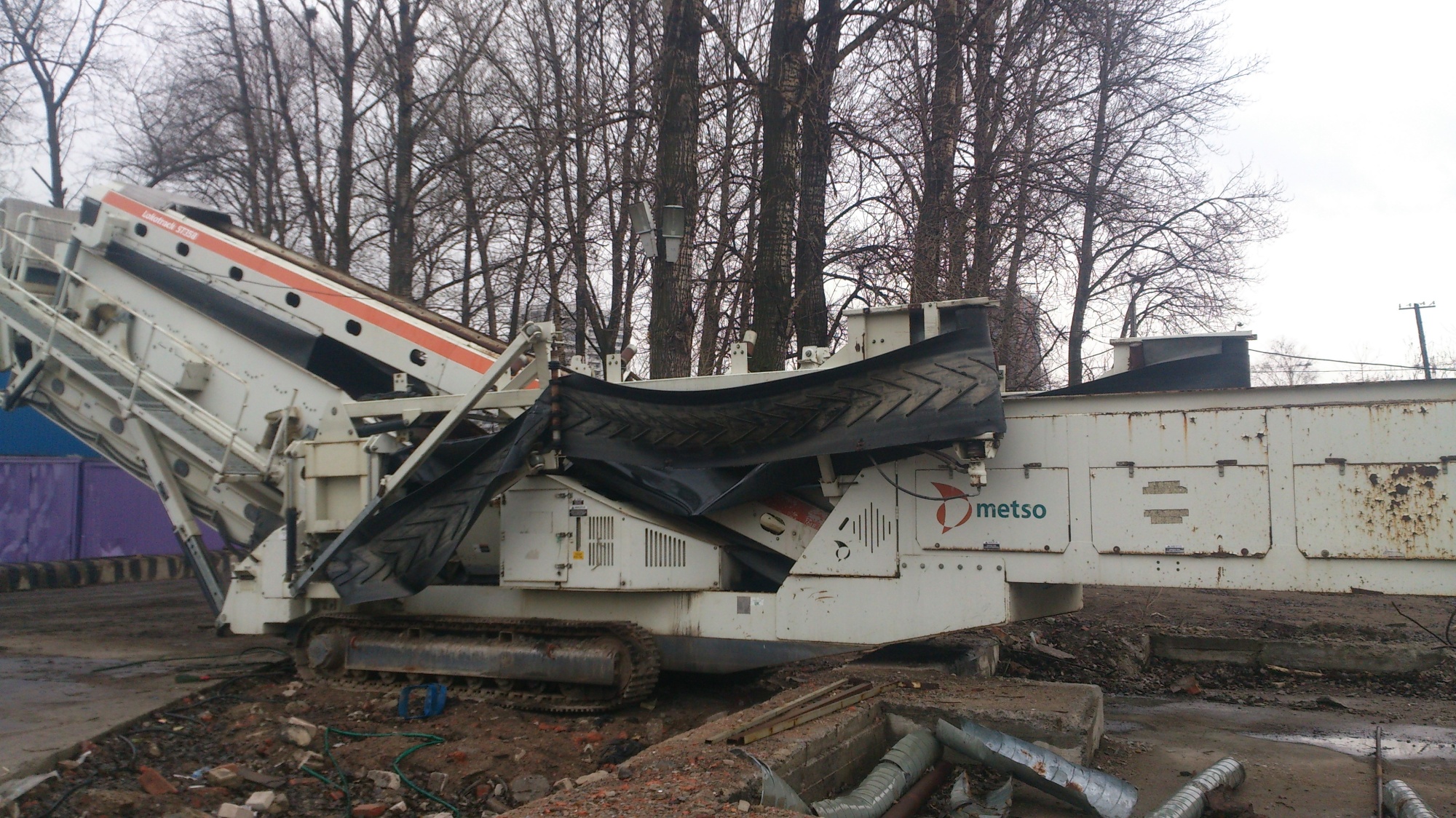 грохот Metso Locotrack Nordberg ST358 купить в компании Рабочие Машины