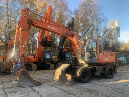 Колесный экскаватор HITACHI ZX160 купить в компании Рабочие Машины