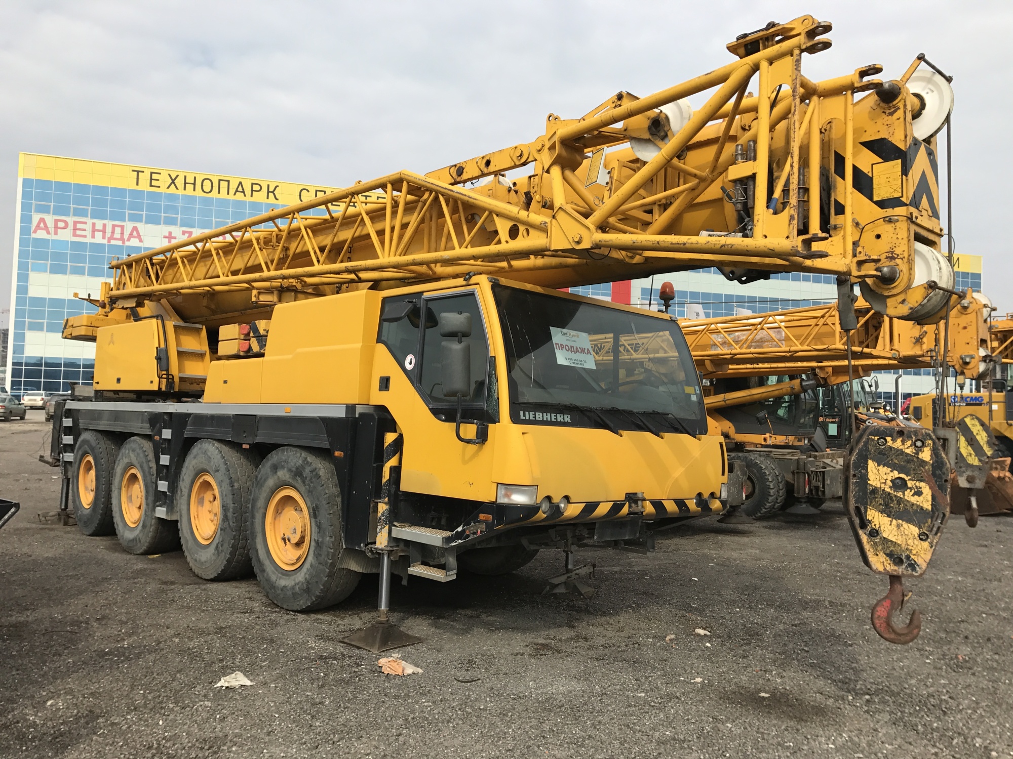 АвтокранLIEBHERR LTF 1060-4.1 2000 года купить в компании Рабочие Машины