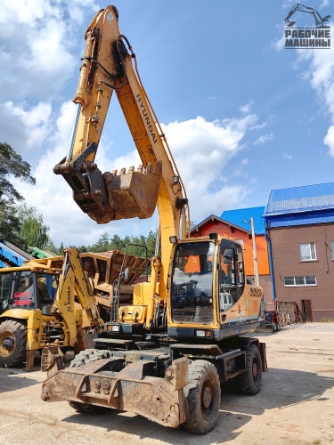  КОЛЕСНЫЙ ЭКСКАВАТОР HYUNDAI R180W-9S купить в компании Рабочие Машины