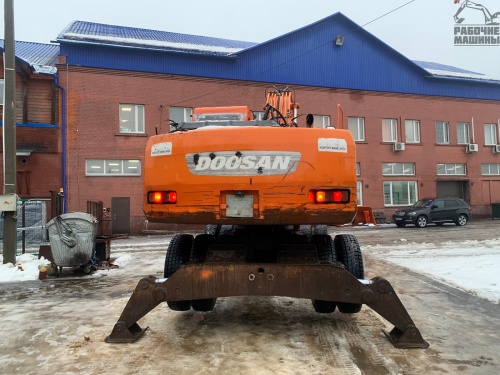 Колесный экскаватор DOOSAN SOLAR 180W-V купить в компании Рабочие Машины