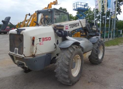 Телескопический погрузчик Terex T350 купить в компании Рабочие Машины