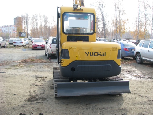 Мини - экскаватор гусеничный YUCHAI YC45-8 купить в компании Рабочие Машины