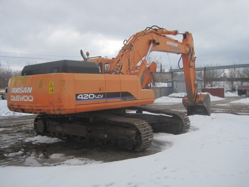 Гусеничный экскаватор DOOSAN / DAEWOO SOLAR 420LC-V 2001г купить в компании Рабочие Машины